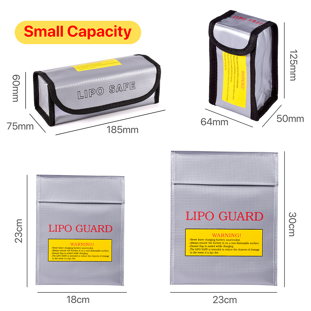Rc Helicopter Bag - Lipo Guard Battery Safe Bag Fireproof