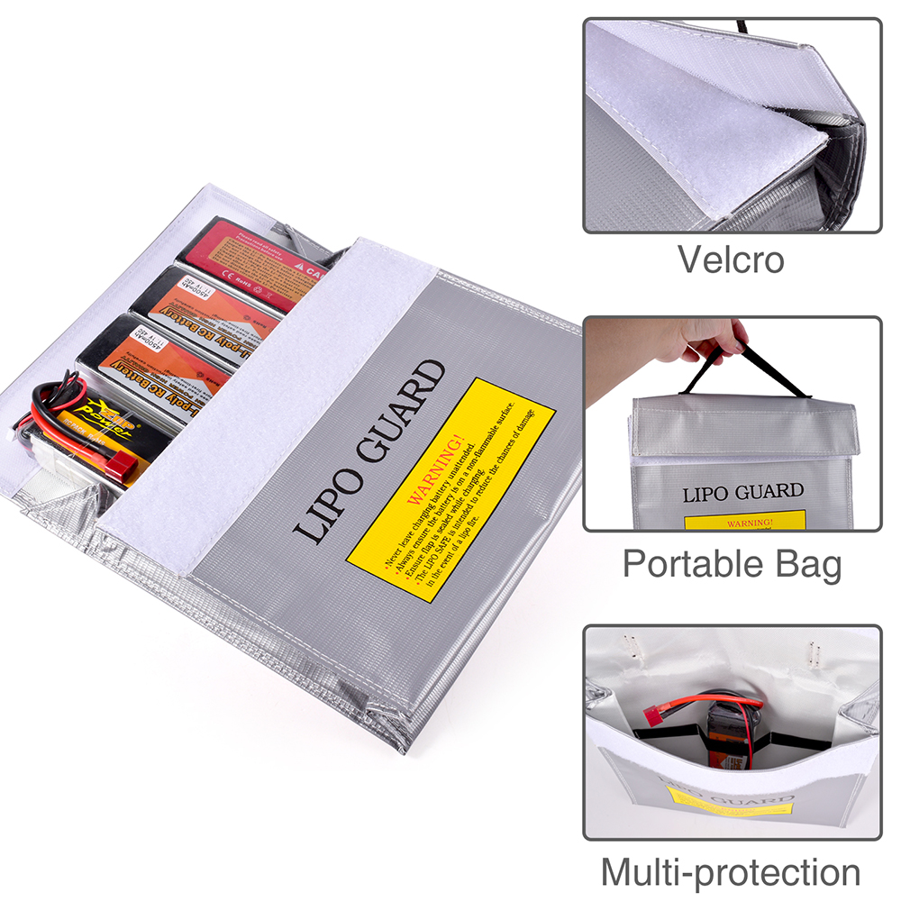 Lipo Guard Battery Safe Bag Fi - Rc Helicopter Bag บทวิจารณ์และราคา