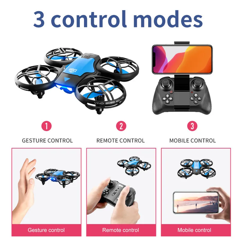 V8 New Mini Drone 4k professio - Rc Helicopter Electric บทวิจารณ์และราคา