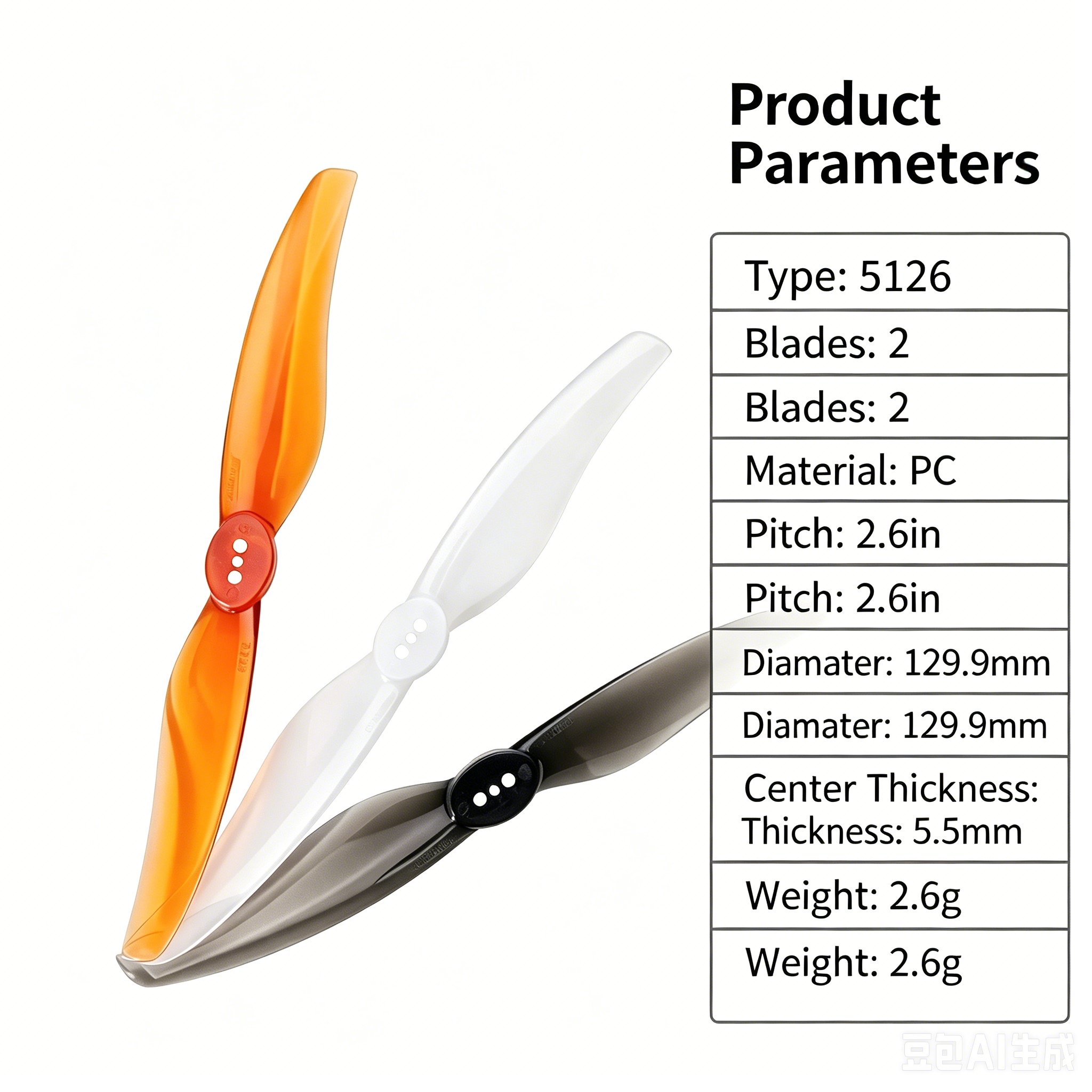 NEW 6-16Pairs /12-32pcs Gemfan - Rc Helicopter Parts บทวิจารณ์และราคา