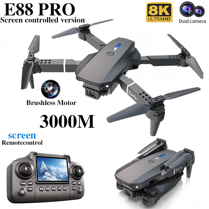 Professional E88 PRO Drone wit - Rc Helicopter Electric บทวิจารณ์และราคา
