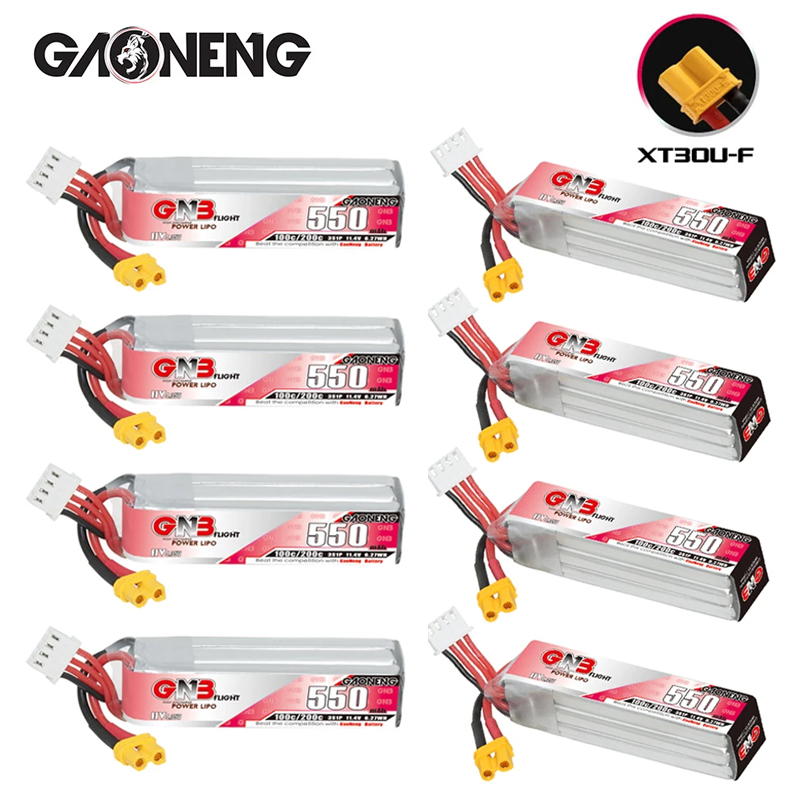 GNB HV 11.4V 550mAh 100C/200C  - Rc Helicopter Battery บทวิจารณ์และราคา