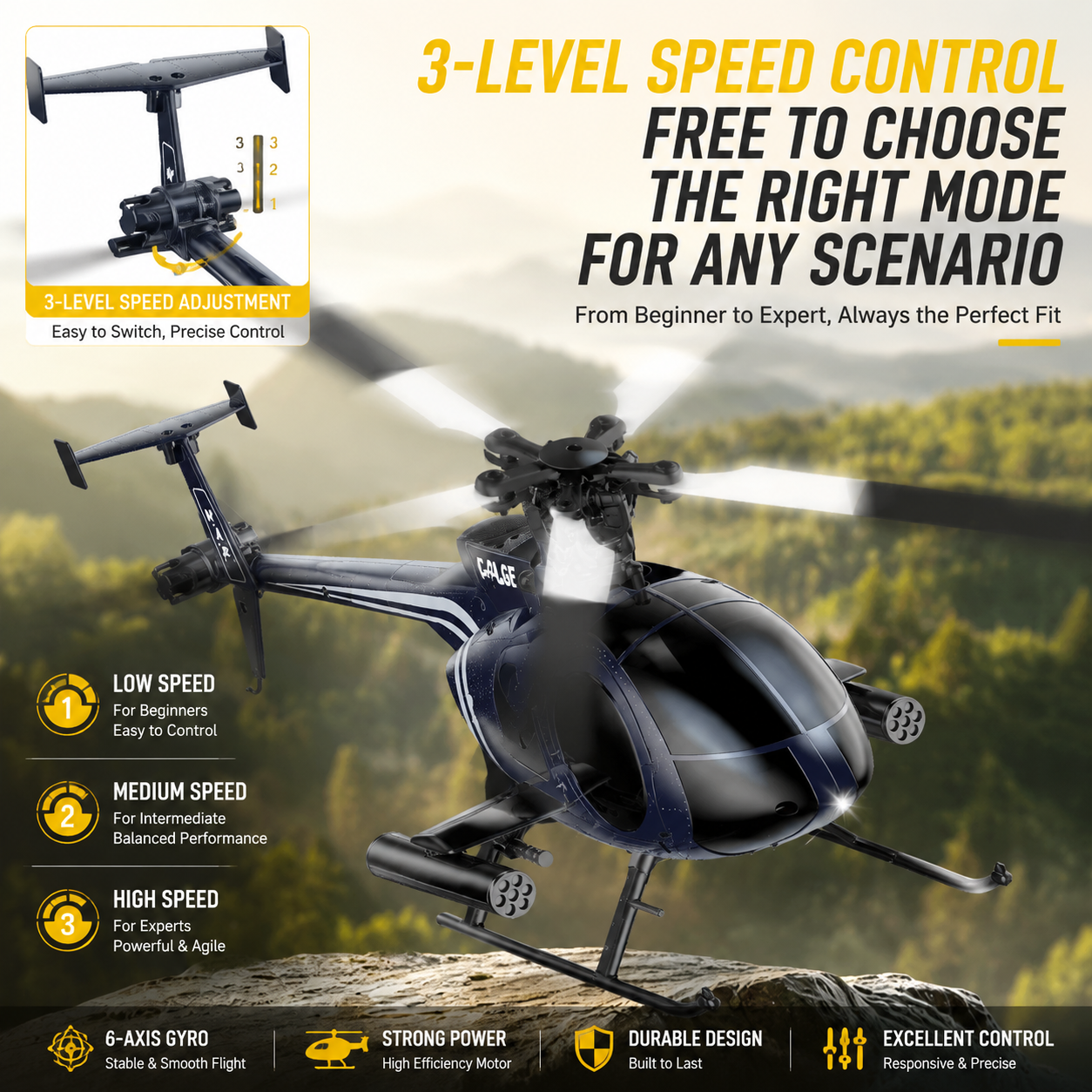 K300 6CH RC Helicopter Brushle - Rc Helicopter Large บทวิจารณ์และราคา