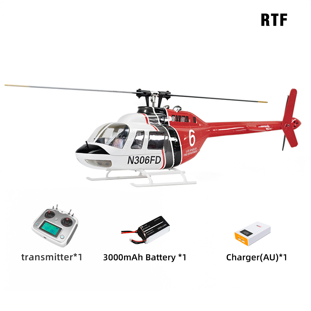 FLY WING Bell 206 V3 RC Helico - Rc Helicopter Large บทวิจารณ์และราคา