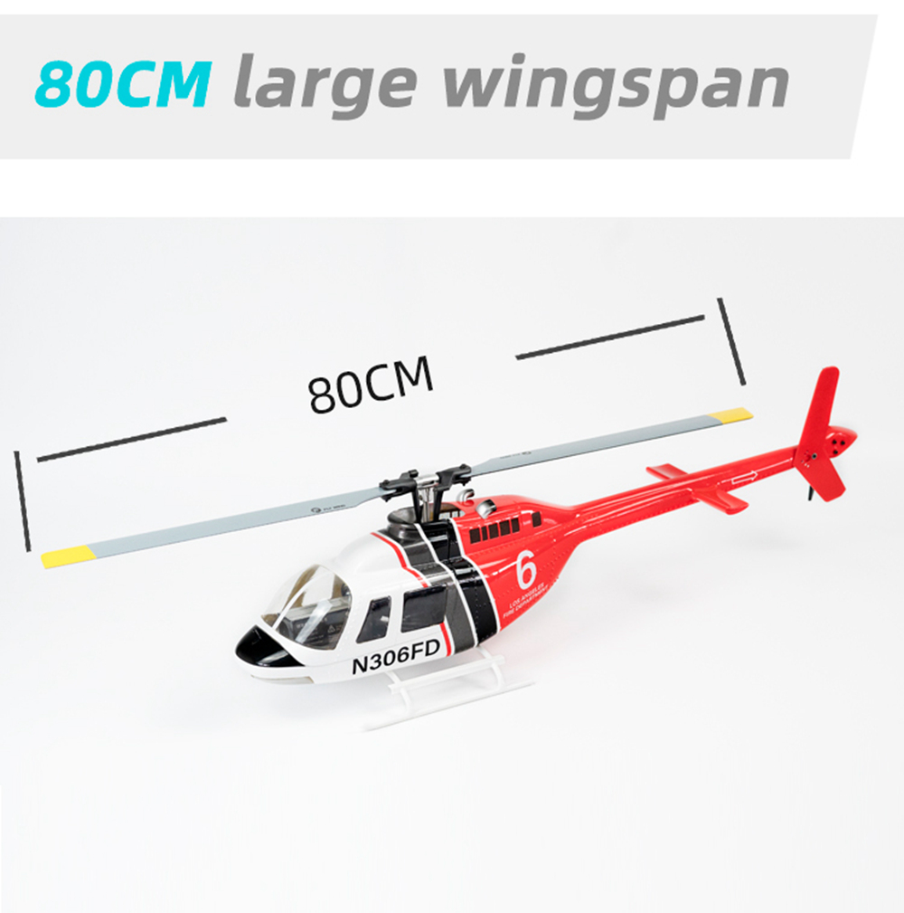 FLY WING Bell 206 V3 RC Helico - Rc Helicopter Large บทวิจารณ์และราคา