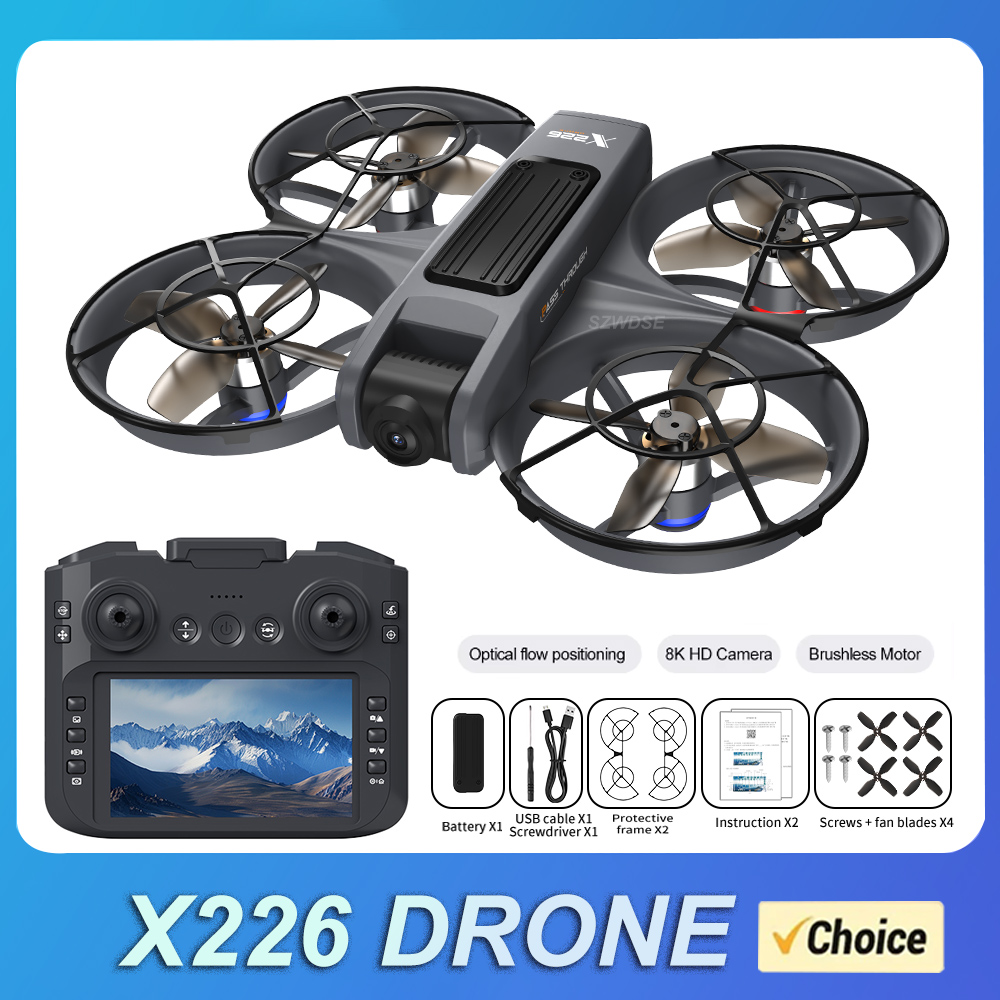 NEW X226 RC Drone 2.4G 5G WIFI - Rc Helicopter Electric บทวิจารณ์และราคา