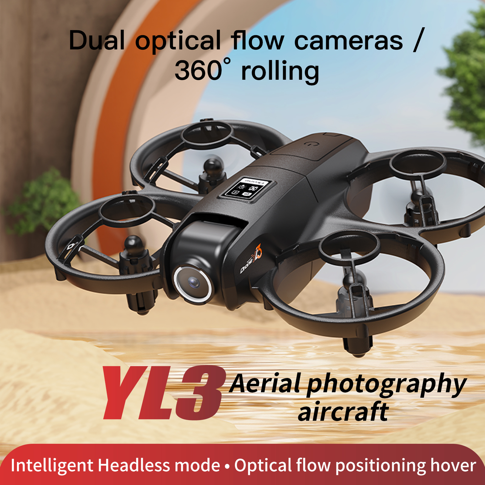 YL3 Remote-Controlled Drone wi - Rc Helicopter Case บทวิจารณ์และราคา