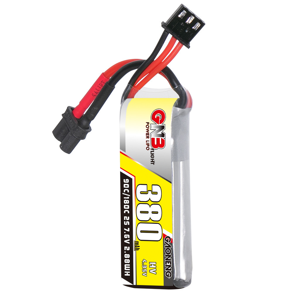 GNB 2S 7.6V 380mAh 90C/180C Li - Rc Helicopter Coaxial บทวิจารณ์และราคา