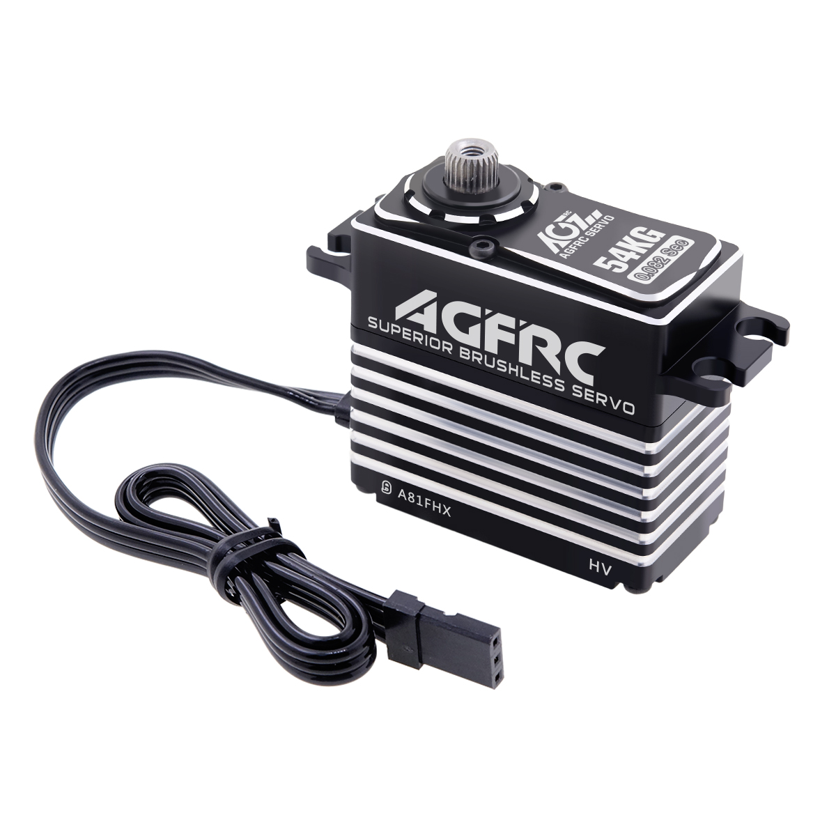 AGFRC A81FHX 54KG HV 4-Pole Br - Rc Helicopter Large บทวิจารณ์และราคา