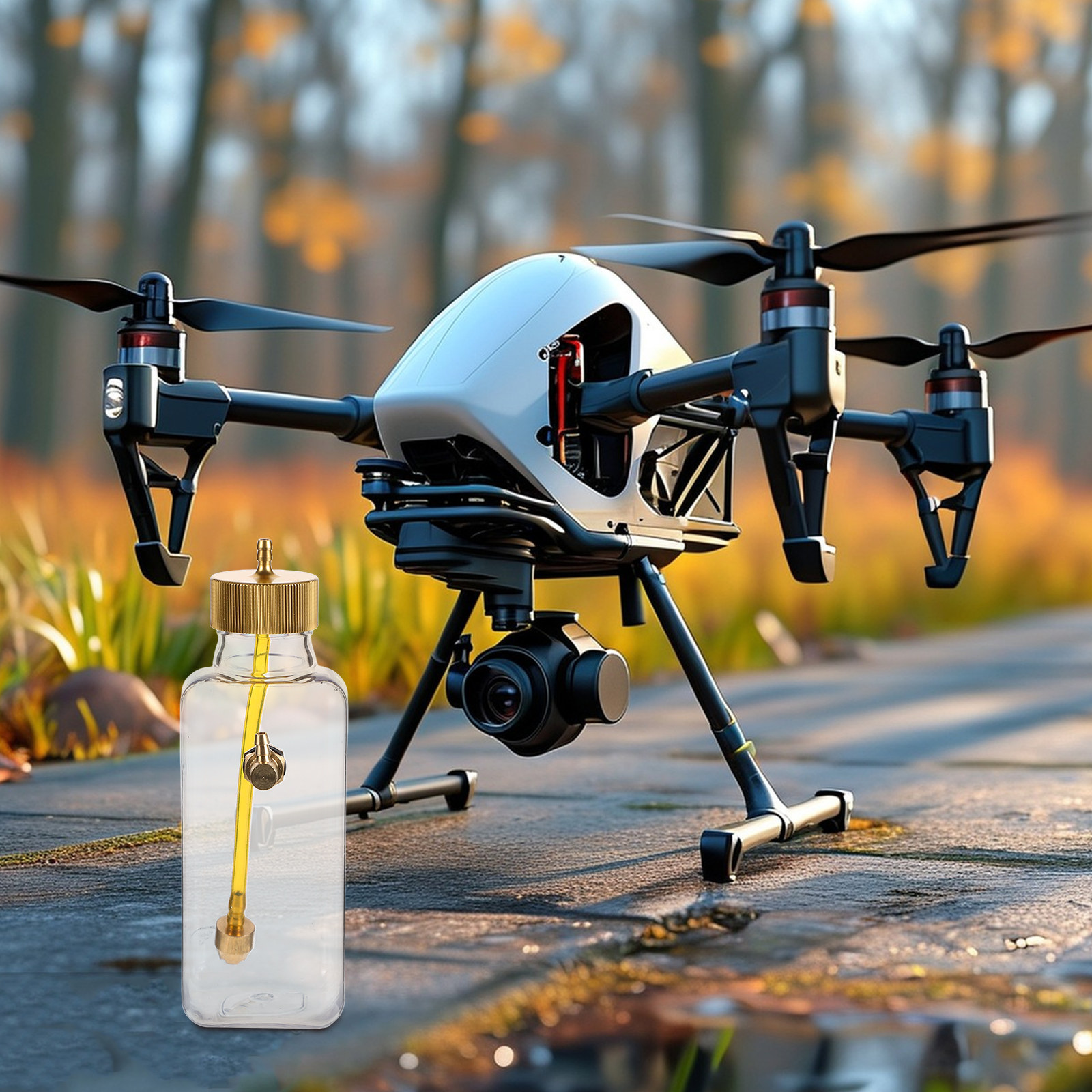 1Set Clear Plastic Rc Gas Tank - Rc Helicopter Gas บทวิจารณ์และราคา